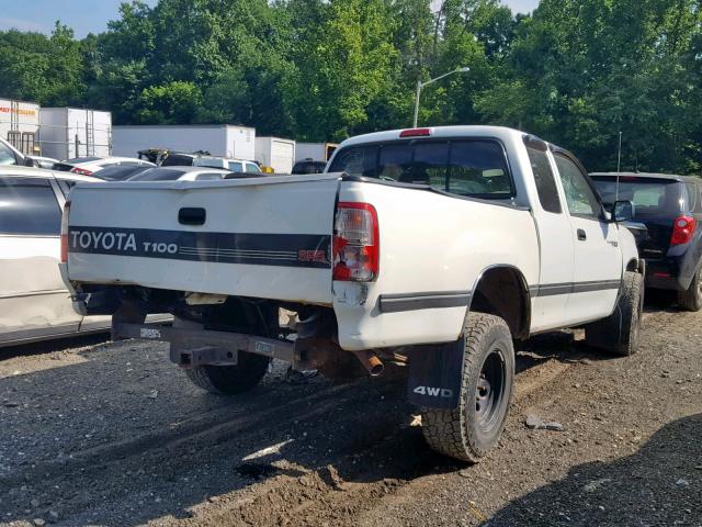 JT4UN24D4T0031249 - 1996 TOYOTA T100 XTRAC WHITE photo 4