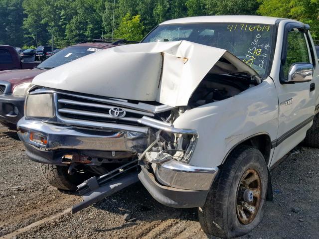 JT4UN24D4T0031249 - 1996 TOYOTA T100 XTRAC WHITE photo 9