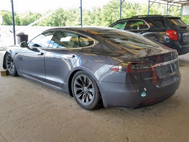 5YJSA1E23JF295846 - 2018 TESLA MODEL S رمادي صورة 3