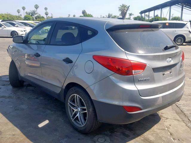 KM8JT3AB3DU716947 - 2013 HYUNDAI TUCSON GL GRAY photo 3