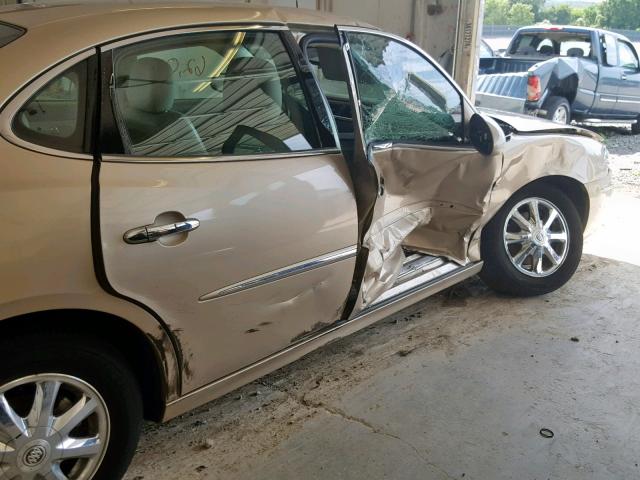 2G4WD532551264363 - 2005 BUICK LACROSSE C GOLD photo 9
