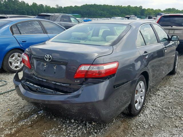 4T1BE46K47U573220 - 2007 TOYOTA CAMRY NEW GRAY photo 4