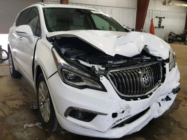 LRBFXBSA7HD071271 - 2017 BUICK ENVISION E WHITE photo 1