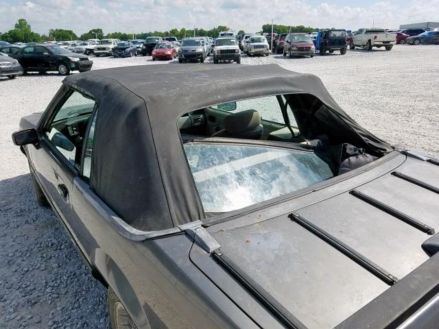 1FACP44M2NF127534 - 1992 FORD MUSTANG LX GRAY photo 9