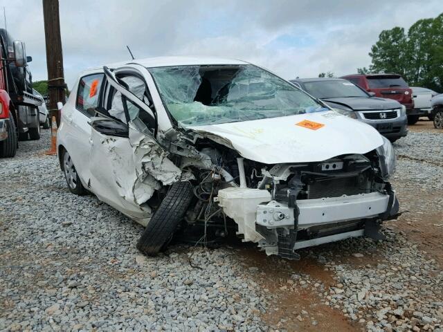 VNKKTUD35GA068303 - 2016 TOYOTA YARIS L WHITE photo 1