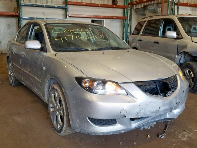 JM1BK323971694347 - 2007 MAZDA 3 S SILVER photo 1