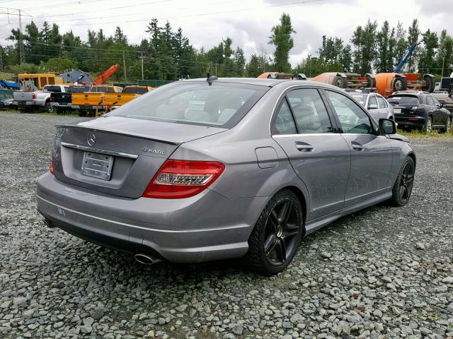 WDDGF87X99F264784 - 2009 MERCEDES-BENZ 350 GRAY photo 4