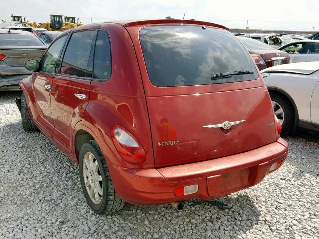 3A8FY58939T607442 - 2009 CHRYSLER PT CRUISER RED photo 3