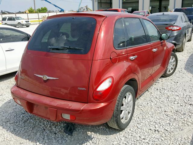 3A8FY58939T607442 - 2009 CHRYSLER PT CRUISER RED photo 4