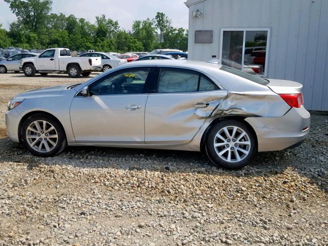 1G11F5SL5FF316130 - 2015 CHEVROLET MALIBU LTZ ვერცხლისფერი ფოტო 9