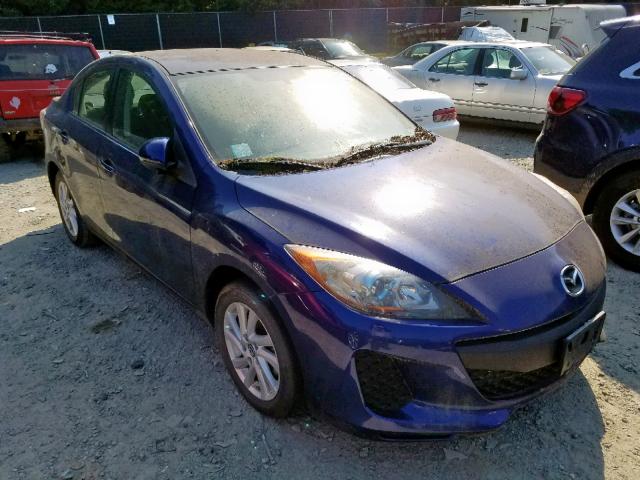 JM1BL1V83D1714001 - 2013 MAZDA 3 I BLUE photo 1