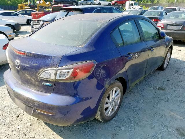 JM1BL1V83D1714001 - 2013 MAZDA 3 I BLUE photo 4