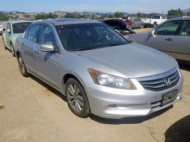 1HGCP3F86BA021943 - 2011 HONDA ACCORD EXL SILVER photo 1