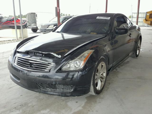 JN1CV6FE1AM353879 - 2010 INFINITI G37 BASE BLACK photo 2