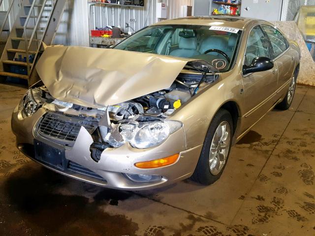 2C3HE66G24H688973 - 2004 CHRYSLER 300M GOLD photo 2