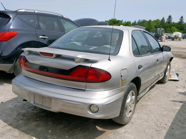 3G2JB52F85S216597 - 2005 PONTIAC SUNFIRE SL SILVER photo 4