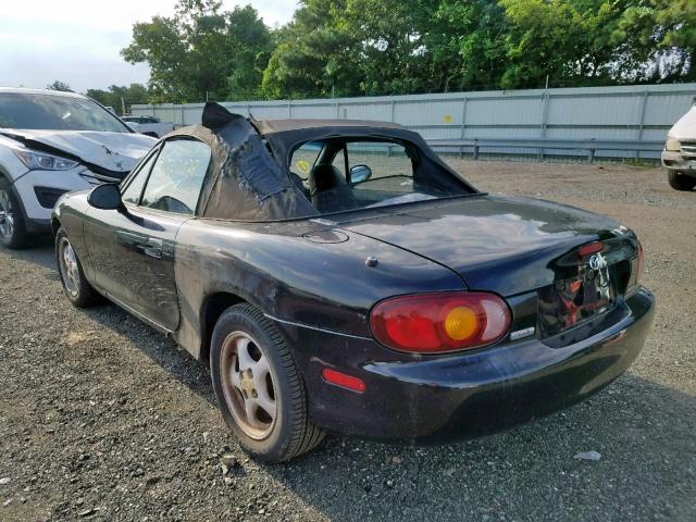 JM1NB3533X0105596 - 1999 MAZDA MX-5 MIATA BLACK photo 3