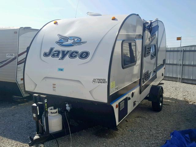 1UJBJ0AH2J13C0258 - 2018 JAYCO TRVL TRL WHITE photo 2