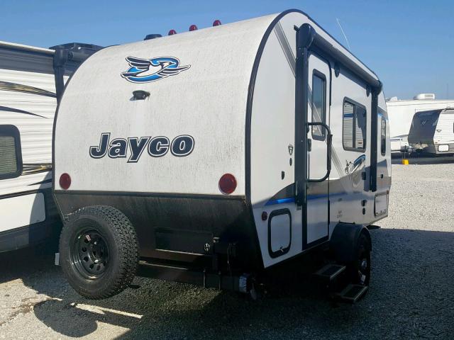 1UJBJ0AH2J13C0258 - 2018 JAYCO TRVL TRL WHITE photo 4