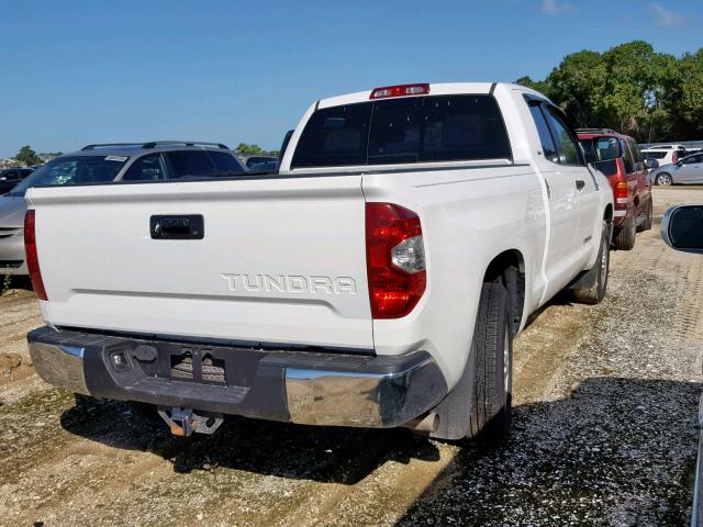 5TFRY5F13EX157534 - 2014 TOYOTA TUNDRA DOU WHITE photo 4