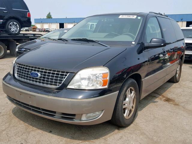 2FMZA58224BA63754 - 2004 FORD FREESTAR L BLACK photo 2