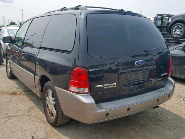 2FMZA58224BA63754 - 2004 FORD FREESTAR L BLACK photo 3