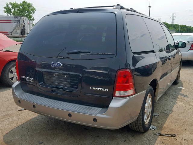 2FMZA58224BA63754 - 2004 FORD FREESTAR L BLACK photo 4