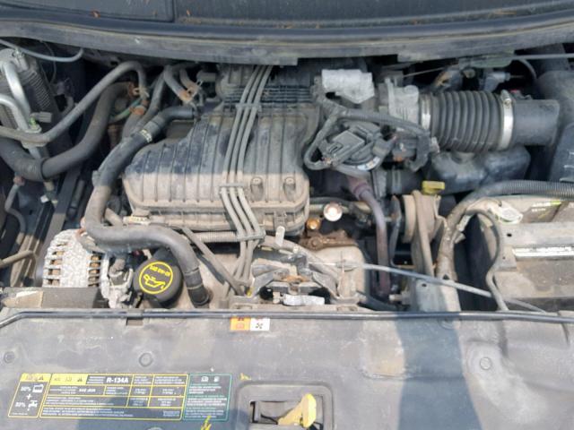 2FMZA58224BA63754 - 2004 FORD FREESTAR L BLACK photo 7