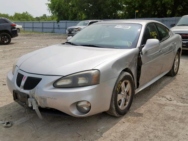 2G2WP552081177021 - 2008 PONTIAC GRAND PRIX SILVER photo 2