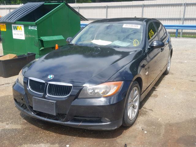 WBAVA33537KX79871 - 2007 BMW 328 I BLACK photo 2