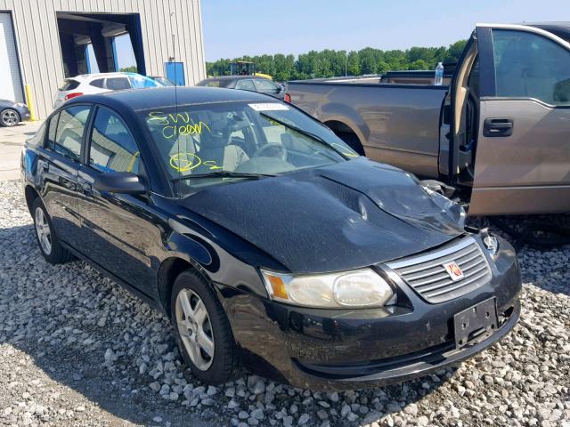 1G8AJ55F57Z148074 - 2007 SATURN ION LEVEL BLACK photo 1