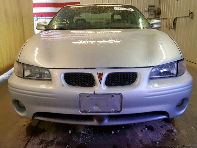 1G2WP52K82F152646 - 2002 PONTIAC GRAND PRIX SILVER photo 9