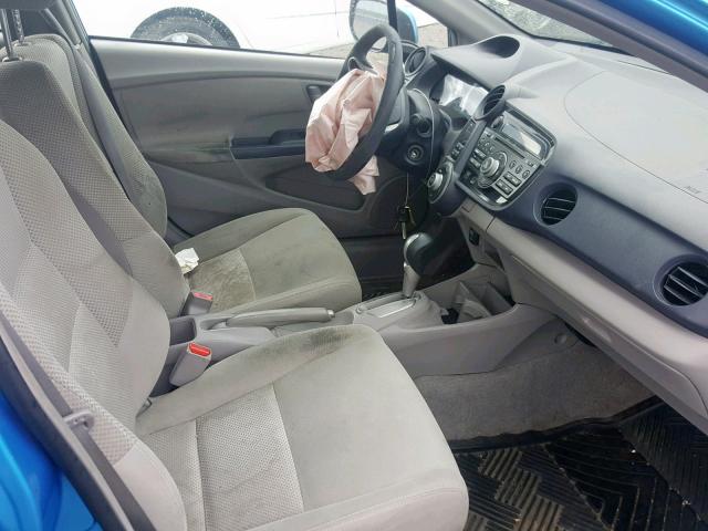 JHMZE2H54AS032278 - 2010 HONDA INSIGHT LX BLUE photo 5