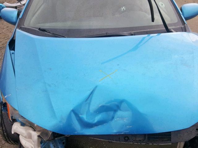 JHMZE2H54AS032278 - 2010 HONDA INSIGHT LX BLUE photo 7