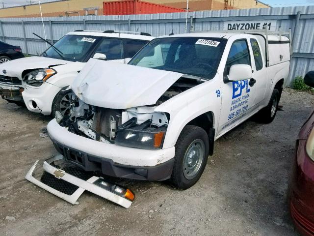 1GCESCF99C8141212 - 2012 CHEVROLET COLORADO L WHITE photo 2