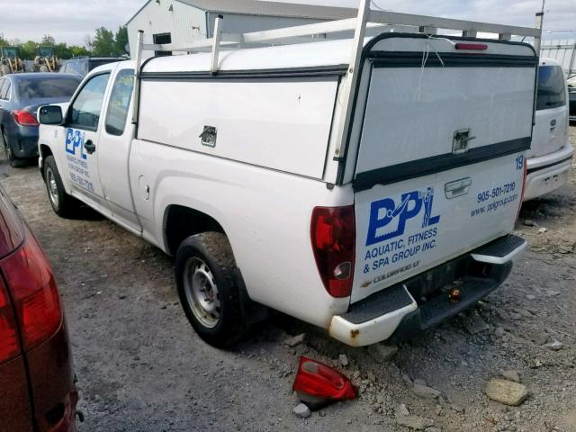1GCESCF99C8141212 - 2012 CHEVROLET COLORADO L WHITE photo 3