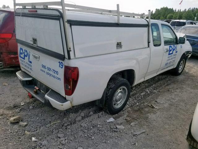1GCESCF99C8141212 - 2012 CHEVROLET COLORADO L WHITE photo 4