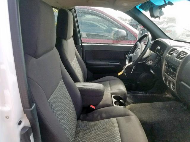 1GCESCF99C8141212 - 2012 CHEVROLET COLORADO L WHITE photo 5