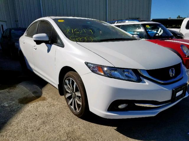 19XFB2F98FE093940 - 2015 HONDA CIVIC EXL 白色 照片 1