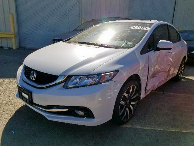 19XFB2F98FE093940 - 2015 HONDA CIVIC EXL 白色 照片 2