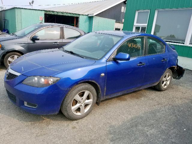 JM1BK32F591255904 - 2009 MAZDA 3 I BLUE photo 2