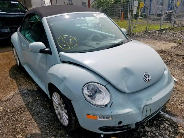 3VWSF31YX6M330910 - 2006 VOLKSWAGEN NEW BEETLE ლურჯი ფოტო 1