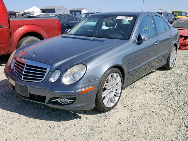 WDBUF56X68B214149 - 2008 MERCEDES-BENZ E 350 GRAY photo 2