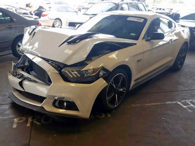 1FA6P8CFXG5273163 - 2016 FORD MUSTANG GT WHITE photo 2