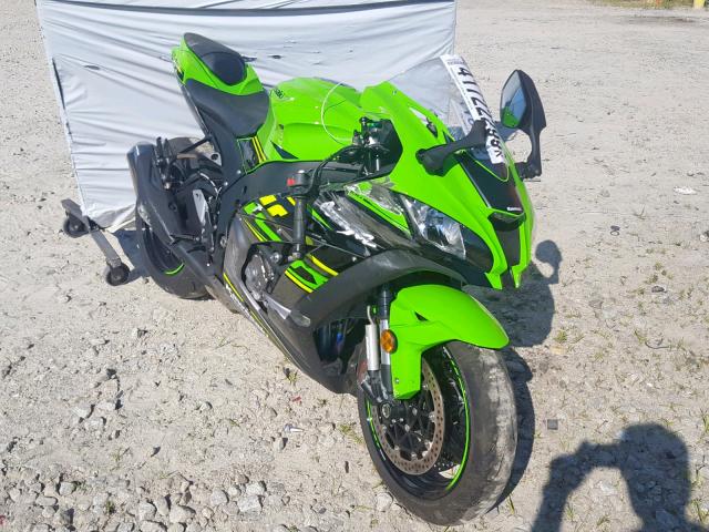 JKAZXCS14JA014774 - 2018 KAWASAKI ZX1000 S GREEN photo 1