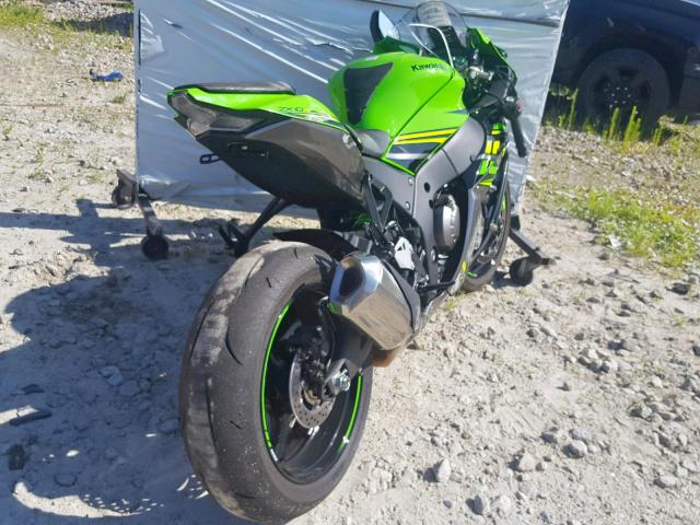 JKAZXCS14JA014774 - 2018 KAWASAKI ZX1000 S GREEN photo 4