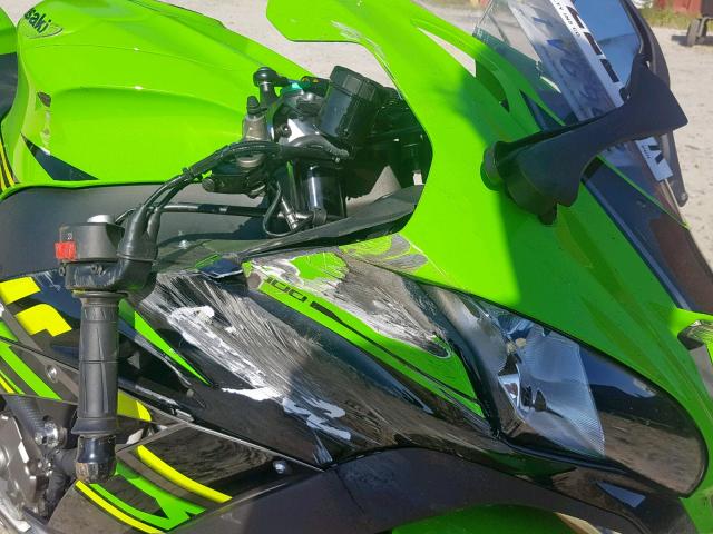 JKAZXCS14JA014774 - 2018 KAWASAKI ZX1000 S GREEN photo 9