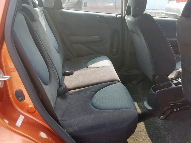 JHMGD38627S059688 - 2007 HONDA FIT S 橙色 照片 6