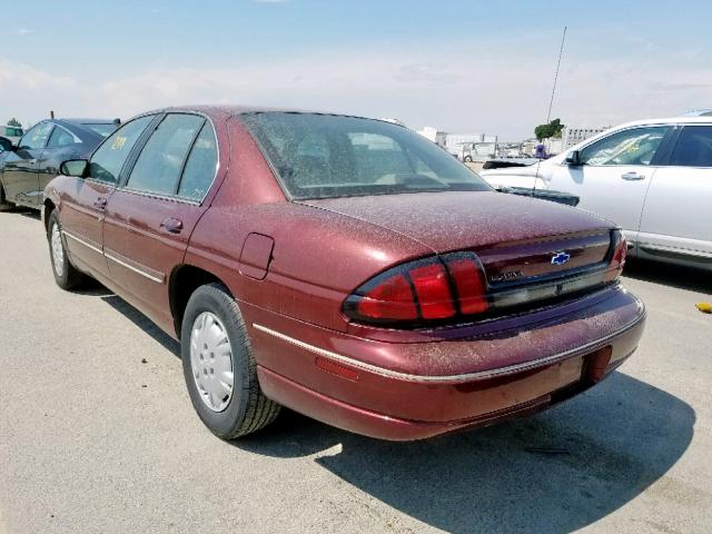 2G1WL52JXY1316941 - 2000 CHEVROLET LUMINA MAROON photo 3