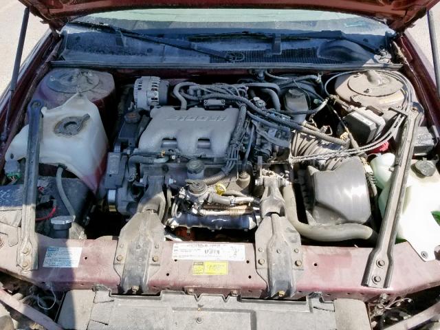 2G1WL52JXY1316941 - 2000 CHEVROLET LUMINA MAROON photo 7